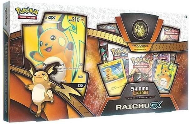 Pokemon TCG: Shining Legends Special Collection: Raichu GX