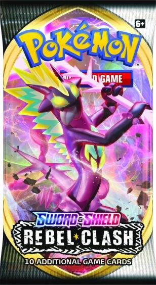 (1) Pokémon TCG: Sword & Shield SWSH02 Rebel Clash Booster Pack