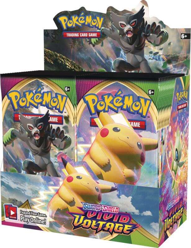 Pokemon TCG: SWSH04 Vivid Voltage Booster Box