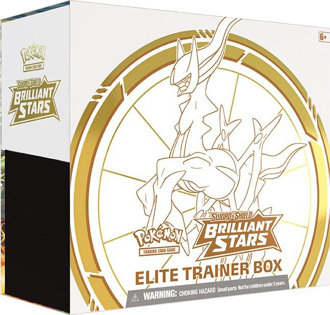 Pokemon TCG: SWSH09 Brilliant Stars Elite Trainer Box