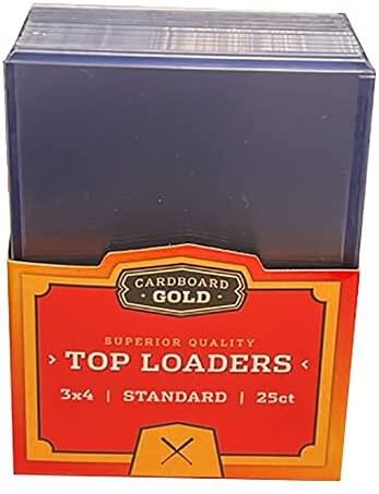 3"X4" Clear Standard Toploaders (25-Count)