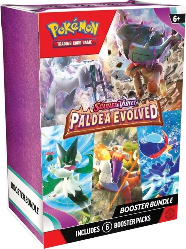 Pokémon TCG: SV02 Paldea Evolved Booster Bundle