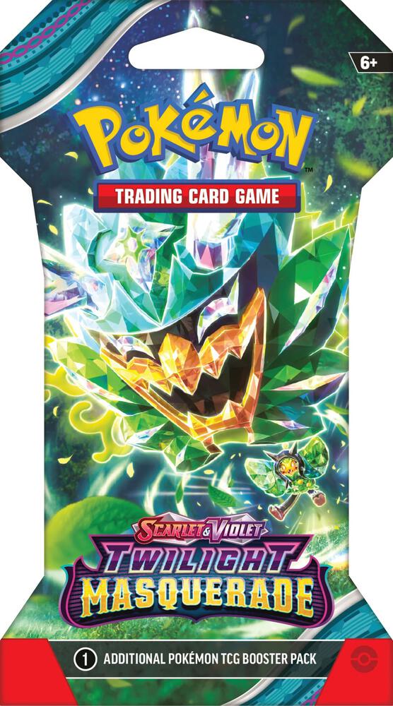 Pokémon TCG: Scarlet & Violet SV06 Twilight Masquerade Sleeved Booster Pack