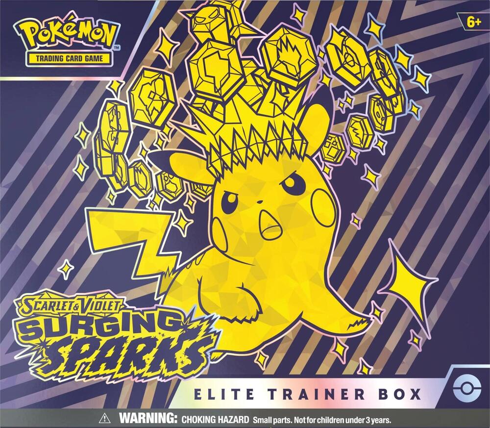 Pokémon TCG: SV08 Surging Sparks Elite Trainer Box