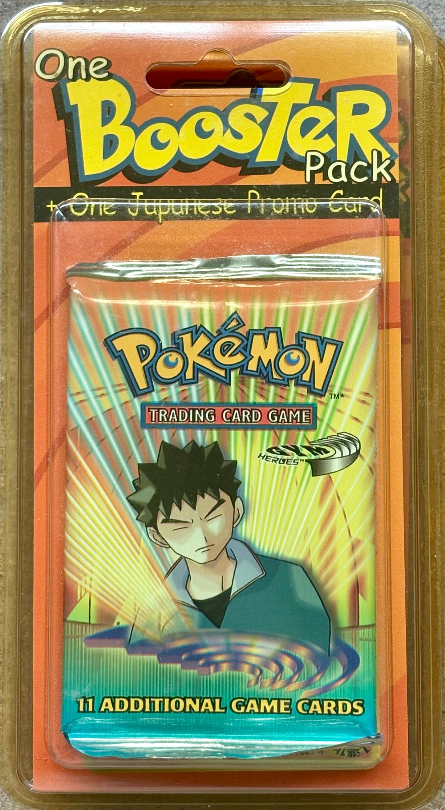 Vintage Pokemon TCG: Gym Heroes Unlimited Blister