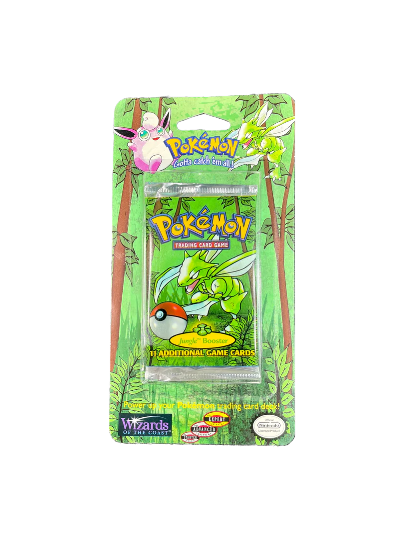 Vintage Pokemon TCG: Jungle Unlimited Booster Pack Blister