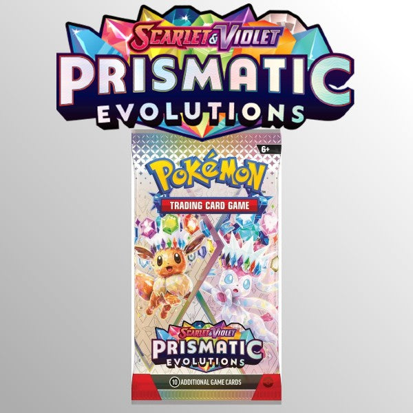 (1) Pokémon TCG: Scarlet & Violet Prismatic Evolutions Booster Pack