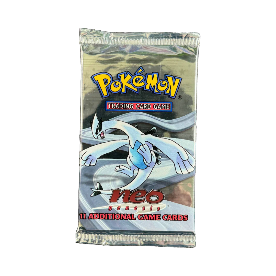 Vintage Pokémon TCG: Neo Genesis Booster Pack Unlimited (BOX FRESH)
