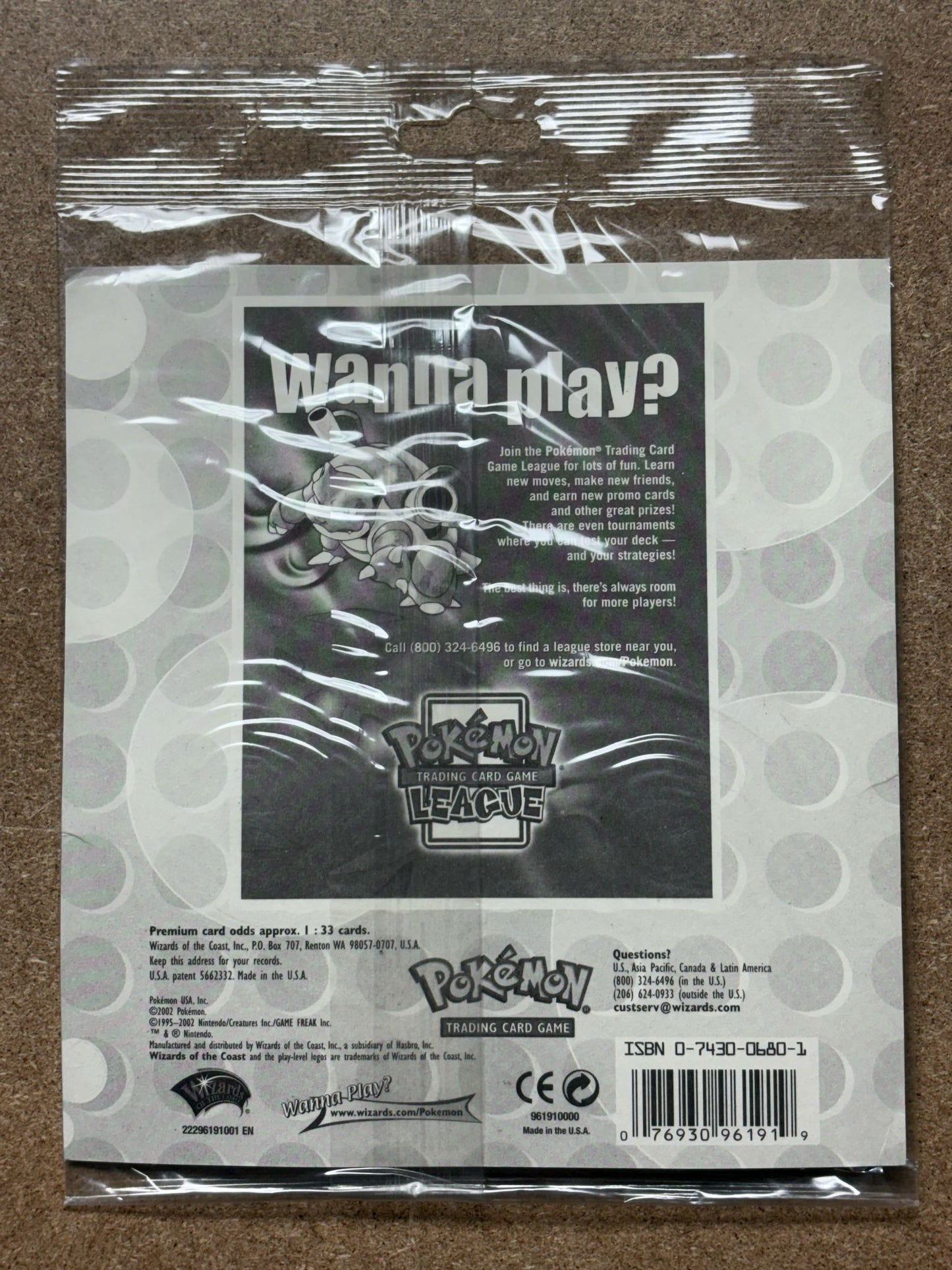 Vintage Pokémon TCG - Expedition + Gym Challenge 3 Pack Blister