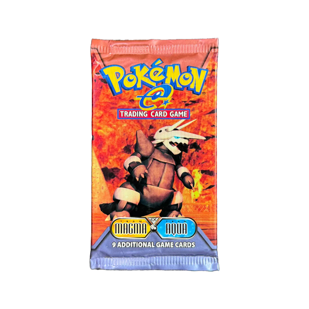 Vintage Pokemon TCG: EX Team Aqua Vs Team Magma Pack (UNSEARCHED)