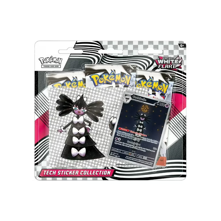 Pokemon: White Flare Tech Sticker Collection