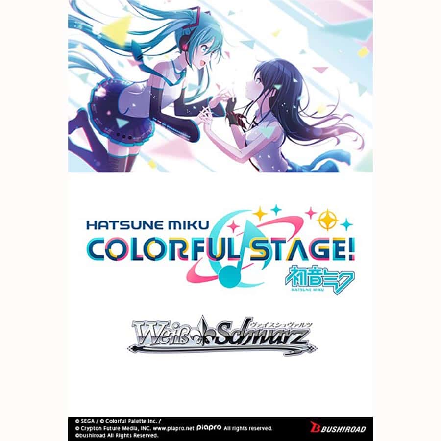 WEISS SCHWARZ HATSUNE MIKU: COLORFUL STAGE! Booster Box