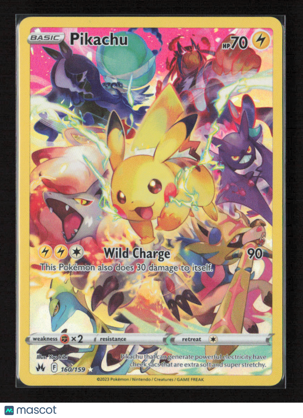 2023 Pokemon Pikachu (Secret) #160/159 Secret Rare