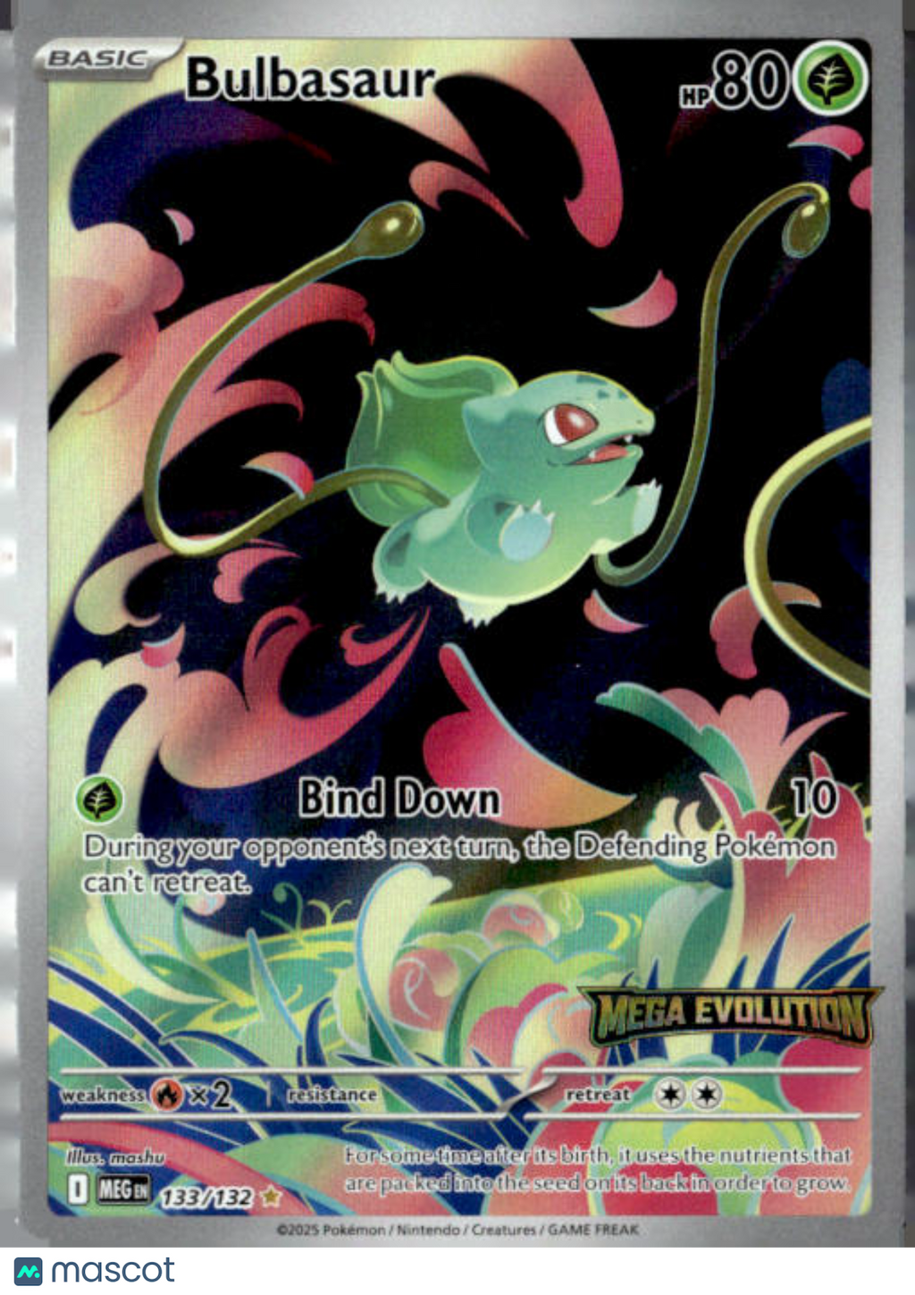 2025 Pokemon Bulbasaur #133/132