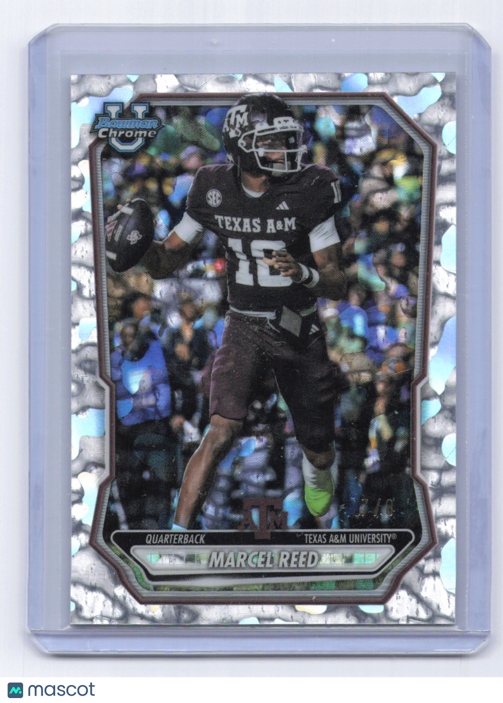 2026 Bowman Chrome University Football Marcel Reed #BCP-74 /8