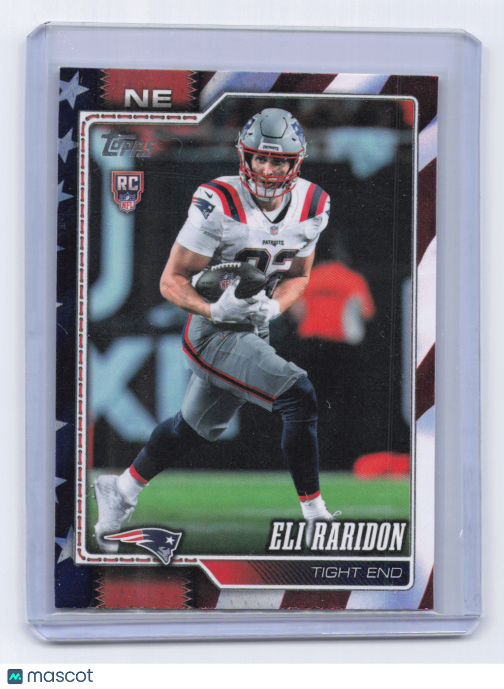 2026 Topps Eli Raridon #369 Stars & Stripes /76 RC