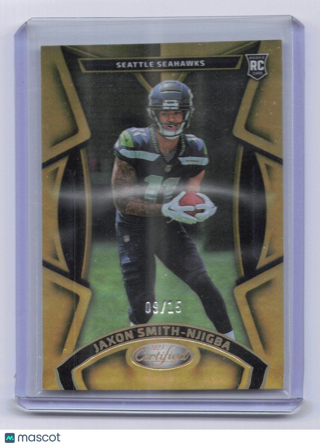 2023 Panini Certified Jaxon Smith-Njigba #112 Gold /15 RC