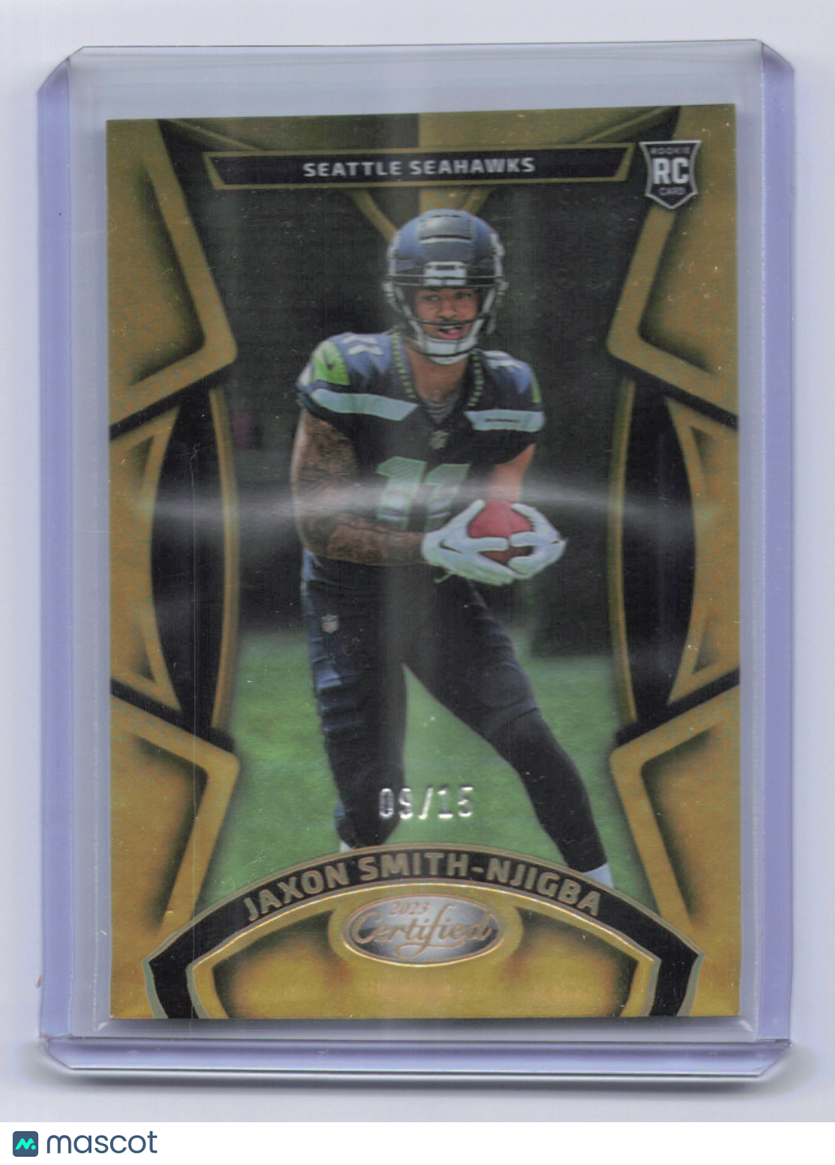 2023 Panini Certified Jaxon Smith-Njigba #112 Gold /15 RC
