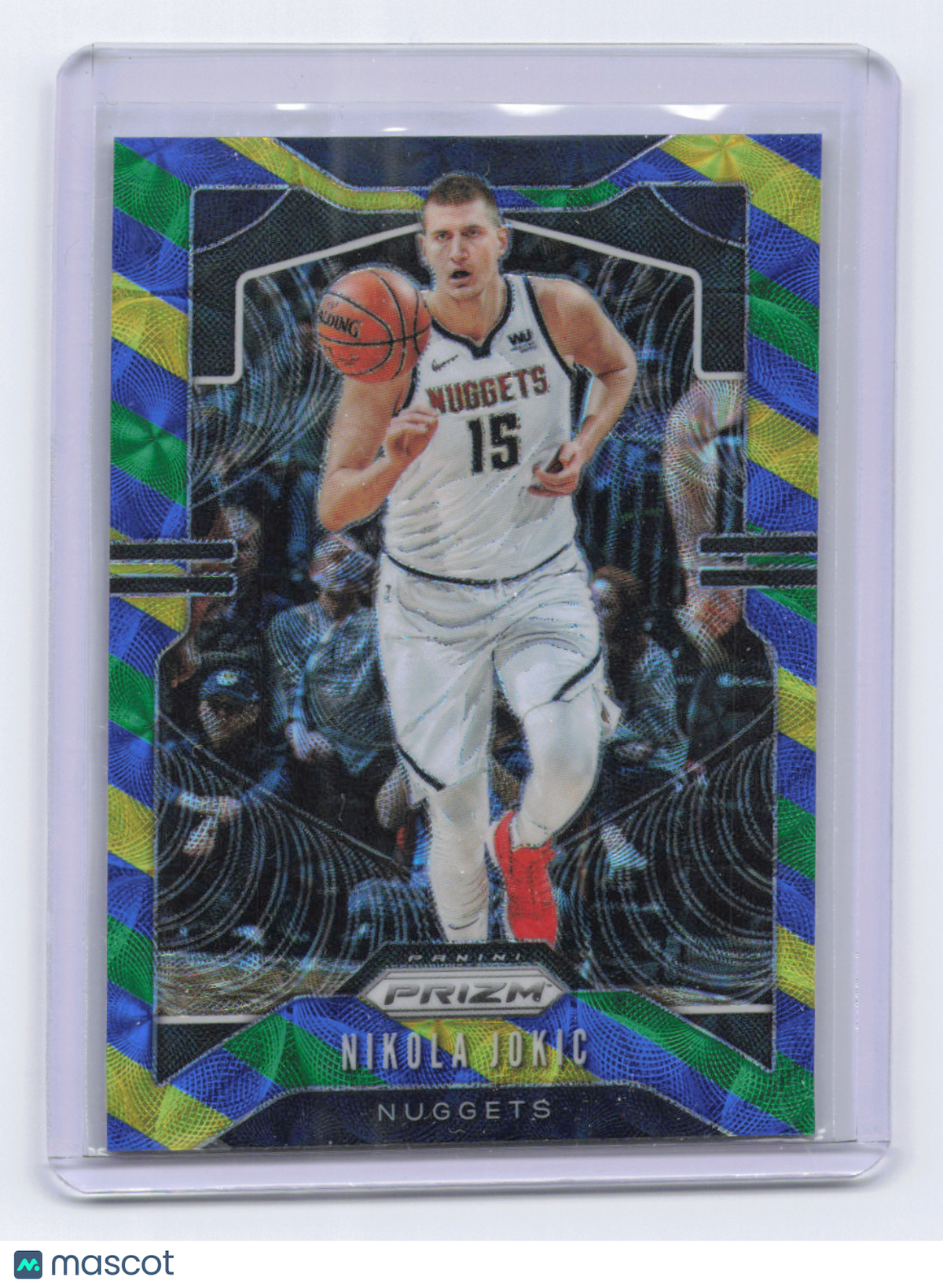 2019 Panini Prizm Nikola Jokić #84 Blue Yellow Green Choice