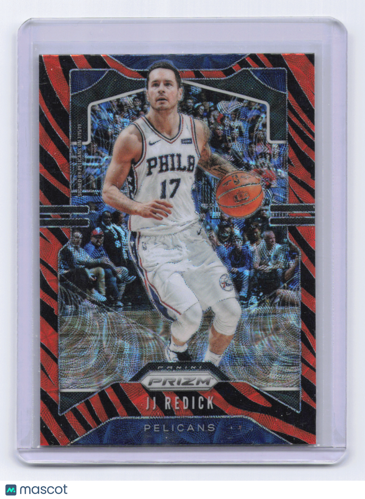 2019 Panini Prizm JJ Redick #36 Tiger