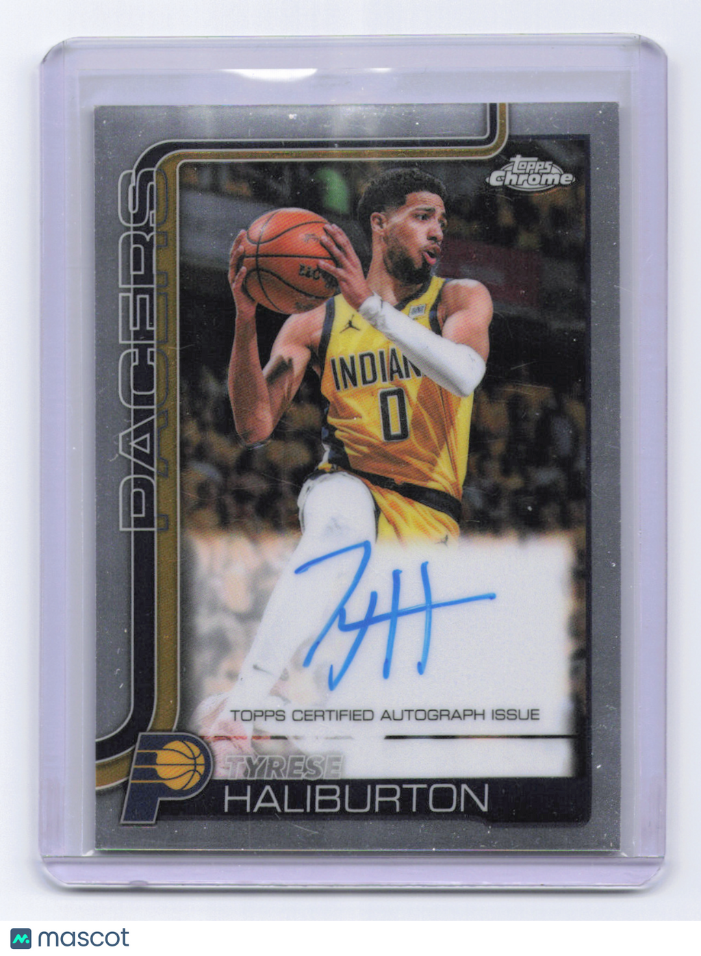 2026 Topps Chrome Basketball Tyrese Haliburton #TCA-TH Auto