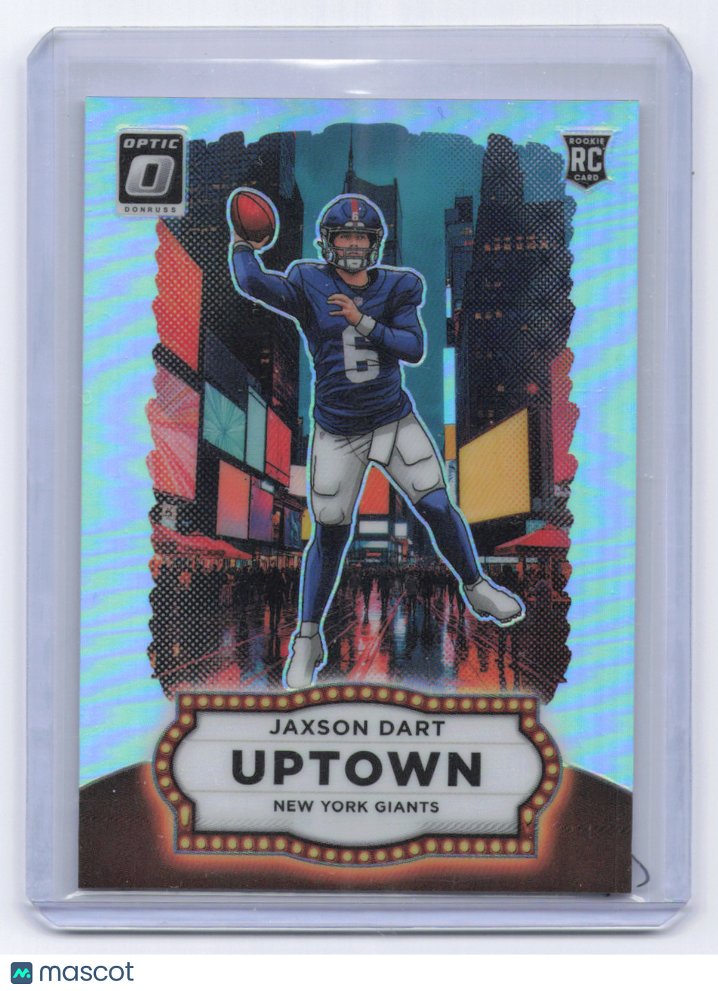 2025 Panini Donruss Optic Football Uptown Jaxson Dart #11 RC