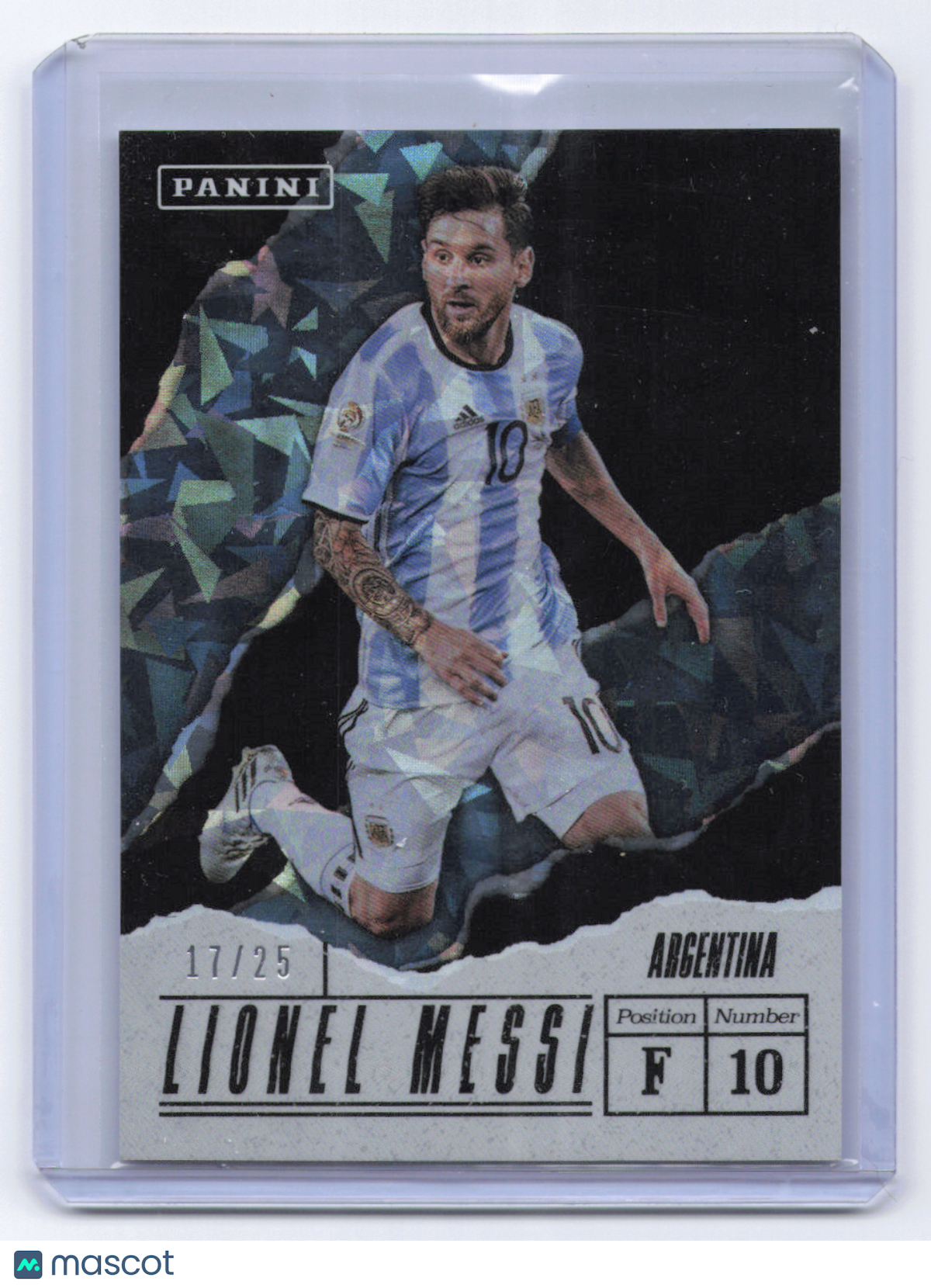 2017 Panini Father's Day Lionel Messi #LM /25