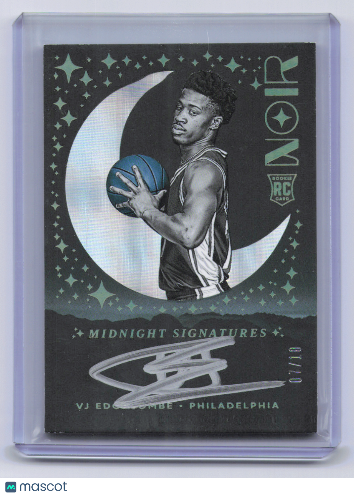 2025 Panini Noir VJ Edgecombe #MNS-VJ /10 RC