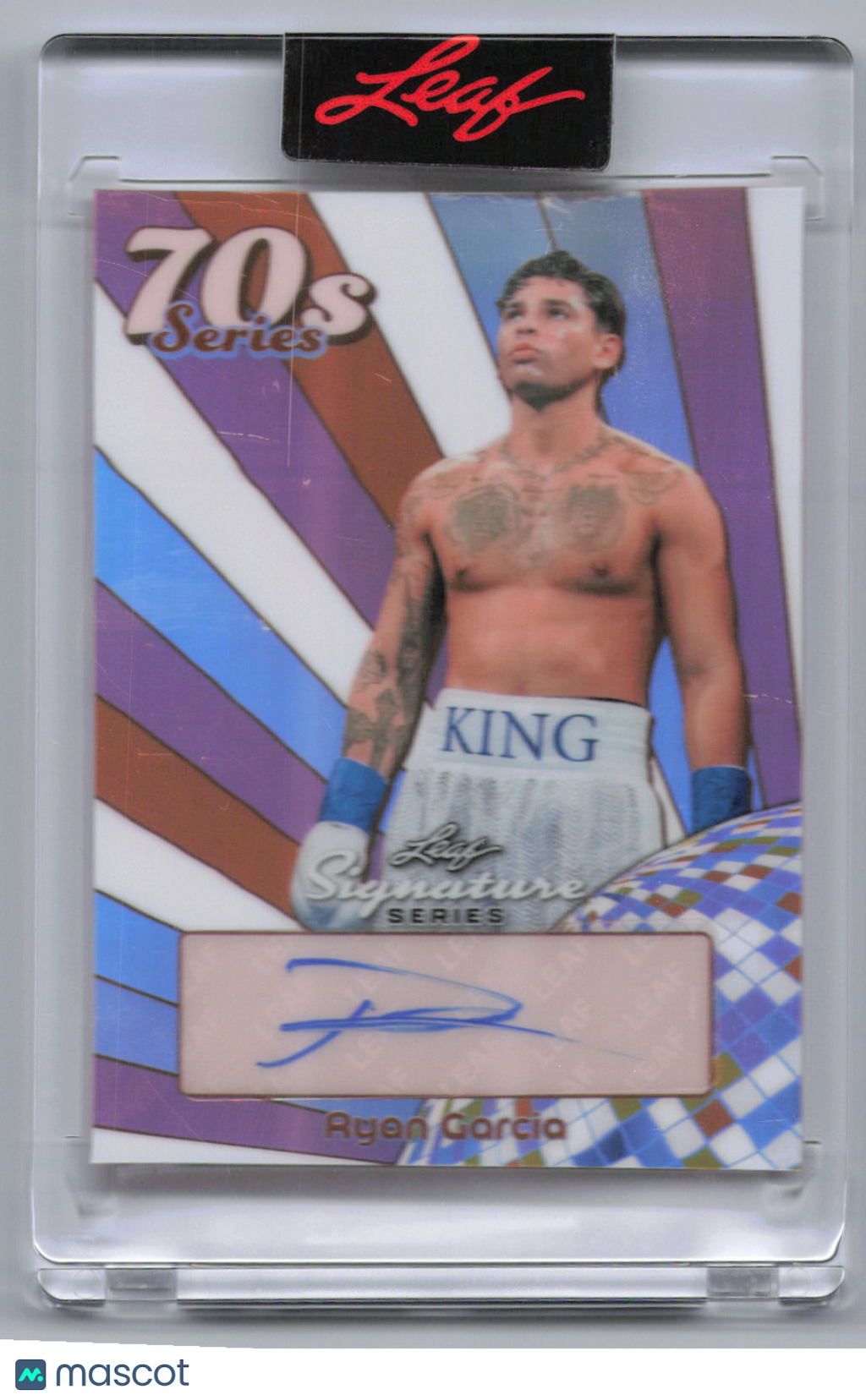 2023 Leaf Signature Series Ryan Garcia #70S-RG2 /1