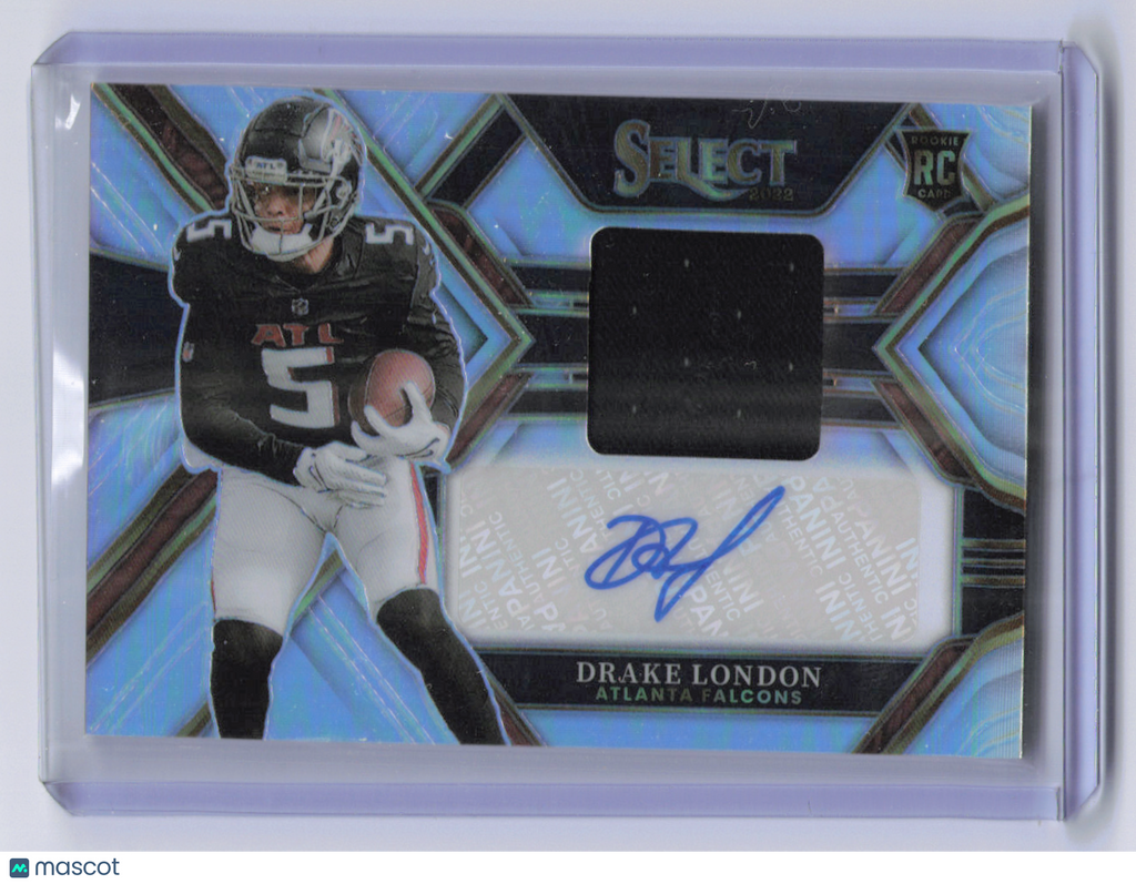 2023 Panini Select Drake London #RSM-DL RC Memorabilia