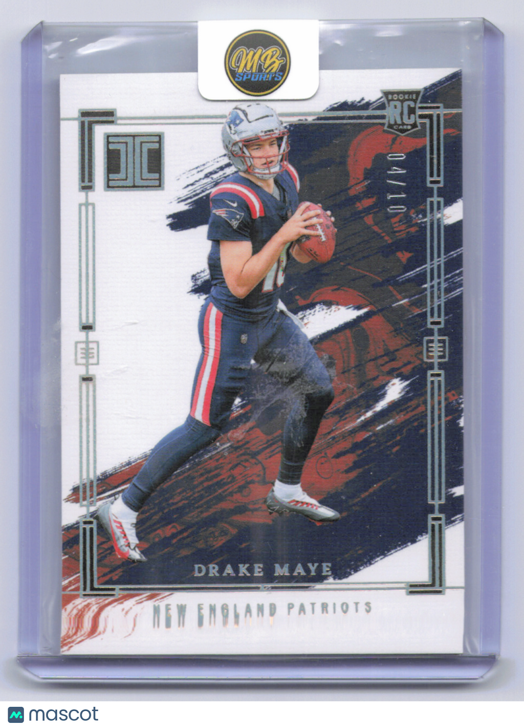 2024 Panini Impeccable Drake Maye #73 /10 RC