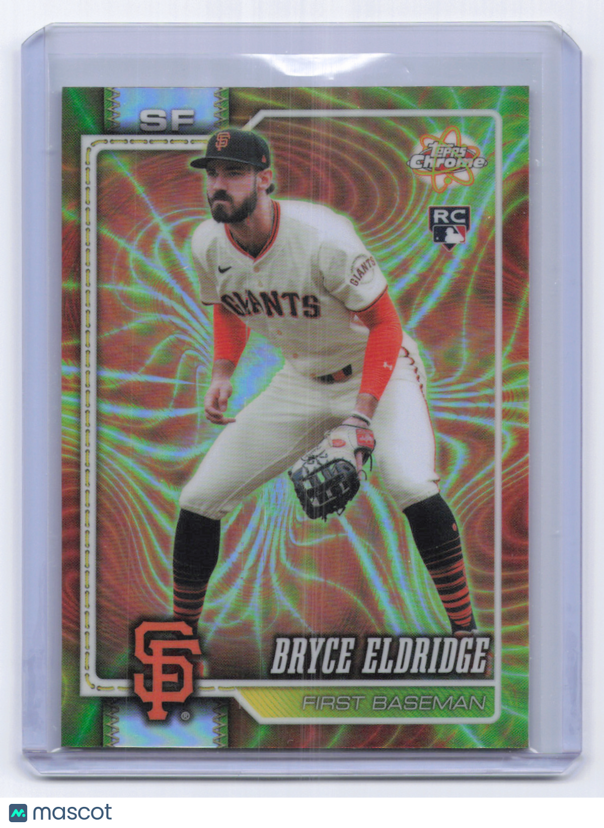 2026 Topps Chrome Bryce Eldridge #RR-3 Raidiating Rookies RC