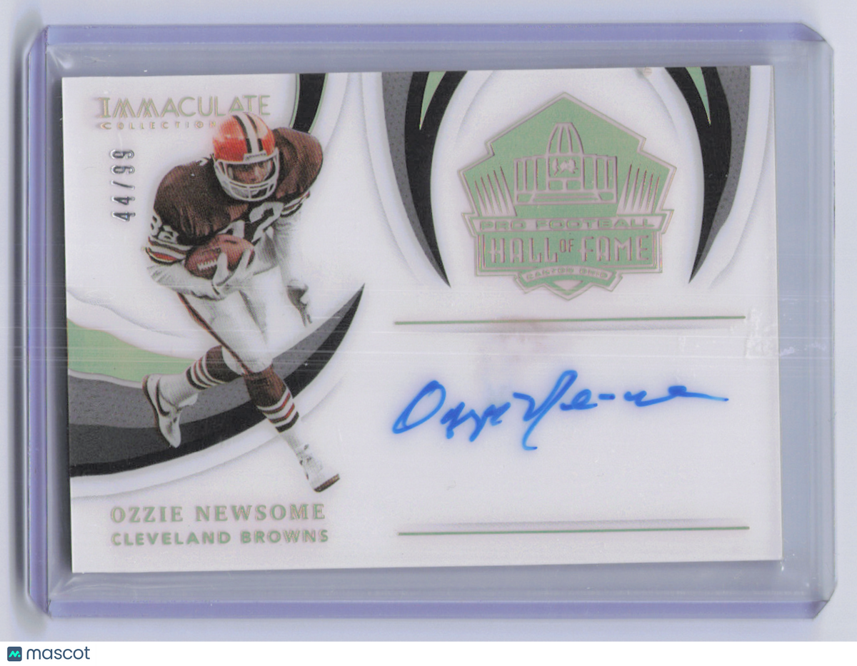 2021 Panini Immaculate Collection Ozzie Newsome #HOF-ON /99