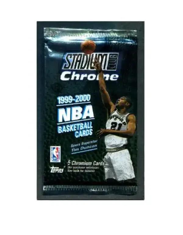 1999/00 Topps Stadium Club Chrome Basketball Pack