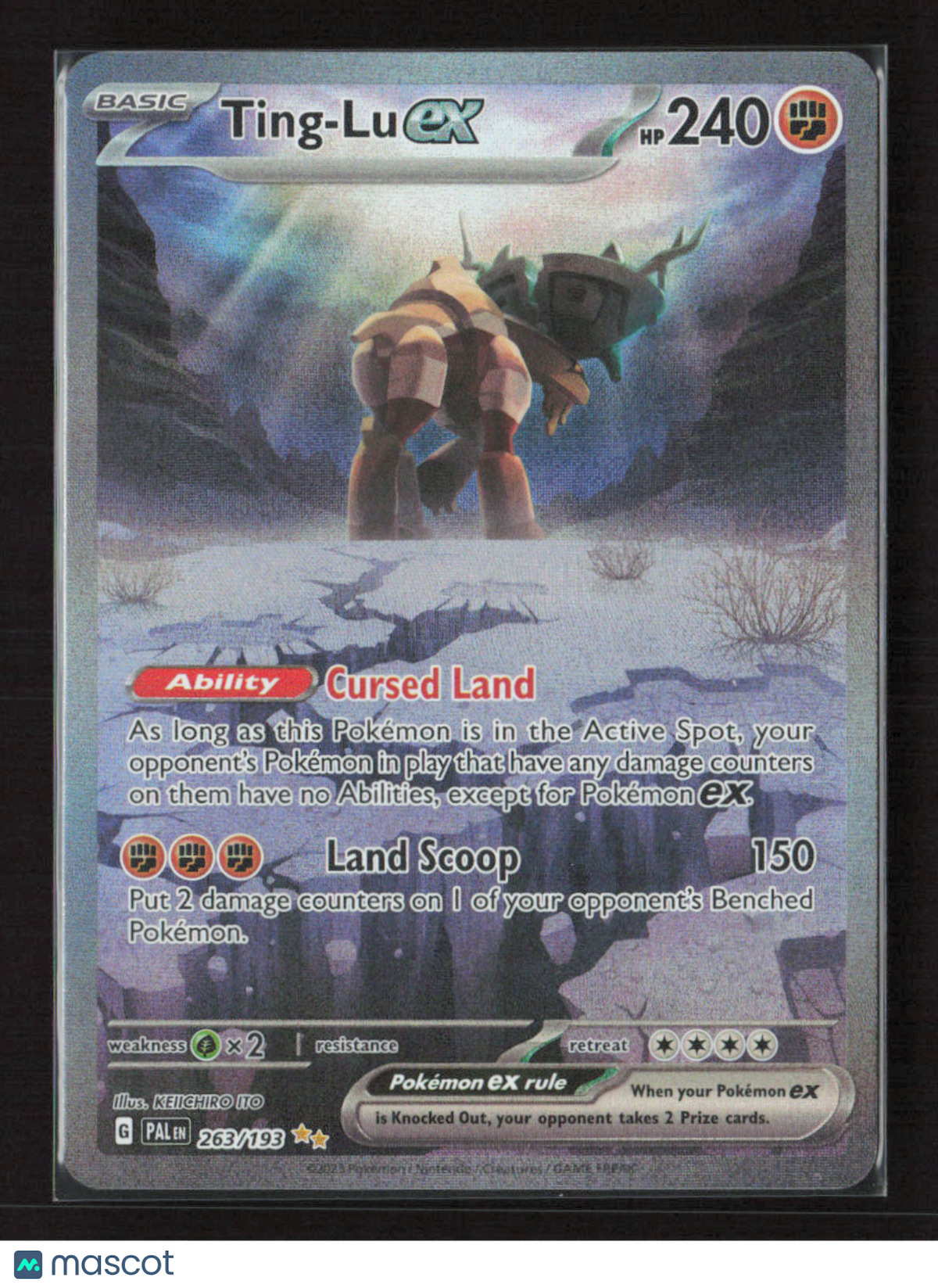 2023 Pokemon Ting-Lu ex - 263/193 #263/193 Special Illustration Rare