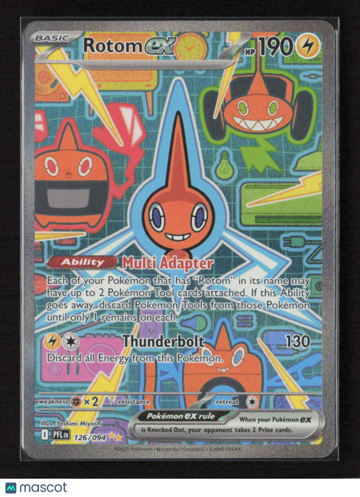 2025 Pokemon Rotom ex - 126/094 #126/094 Special Illustration Rare