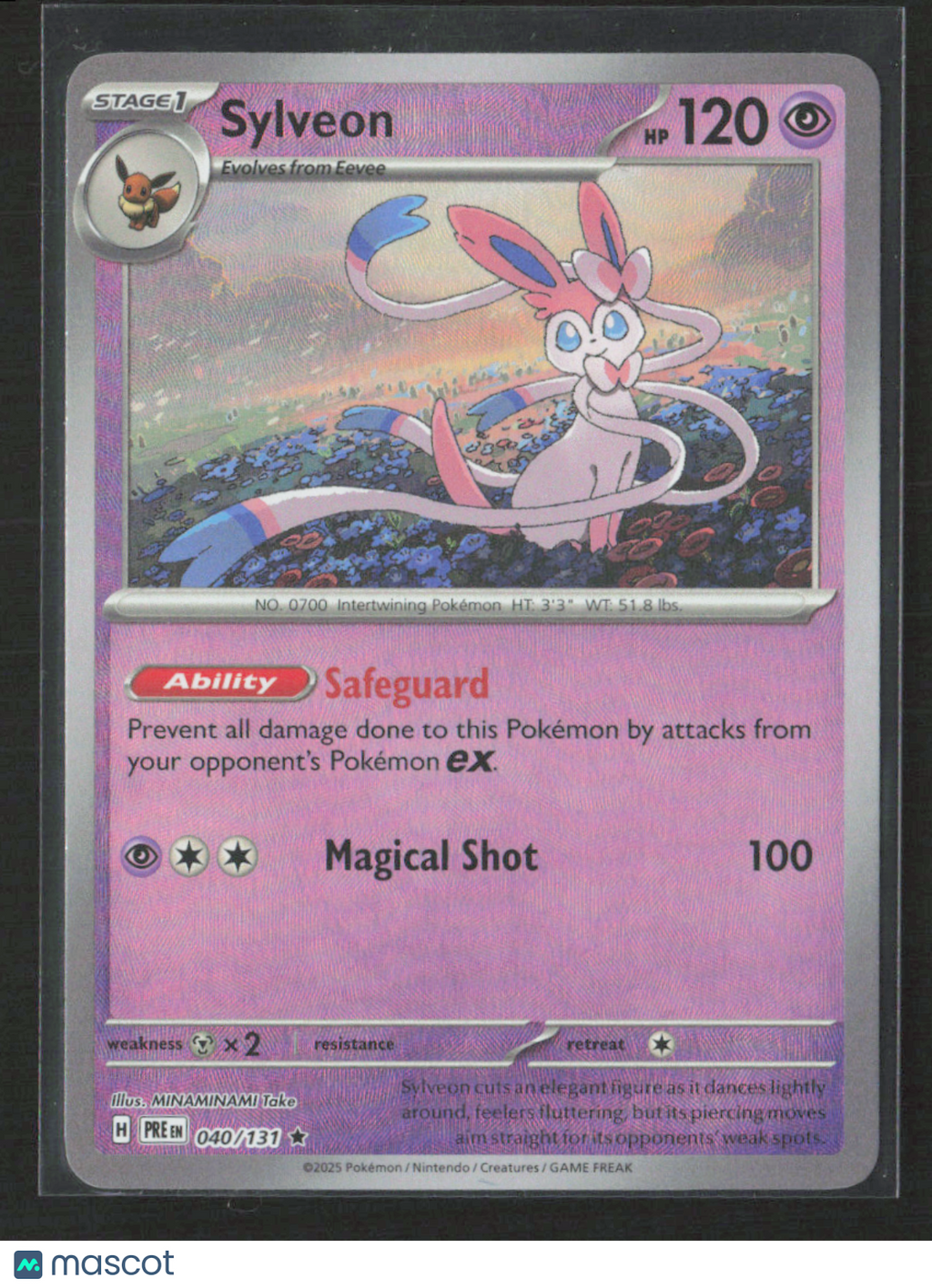 2025 Pokemon Sylveon #40/131