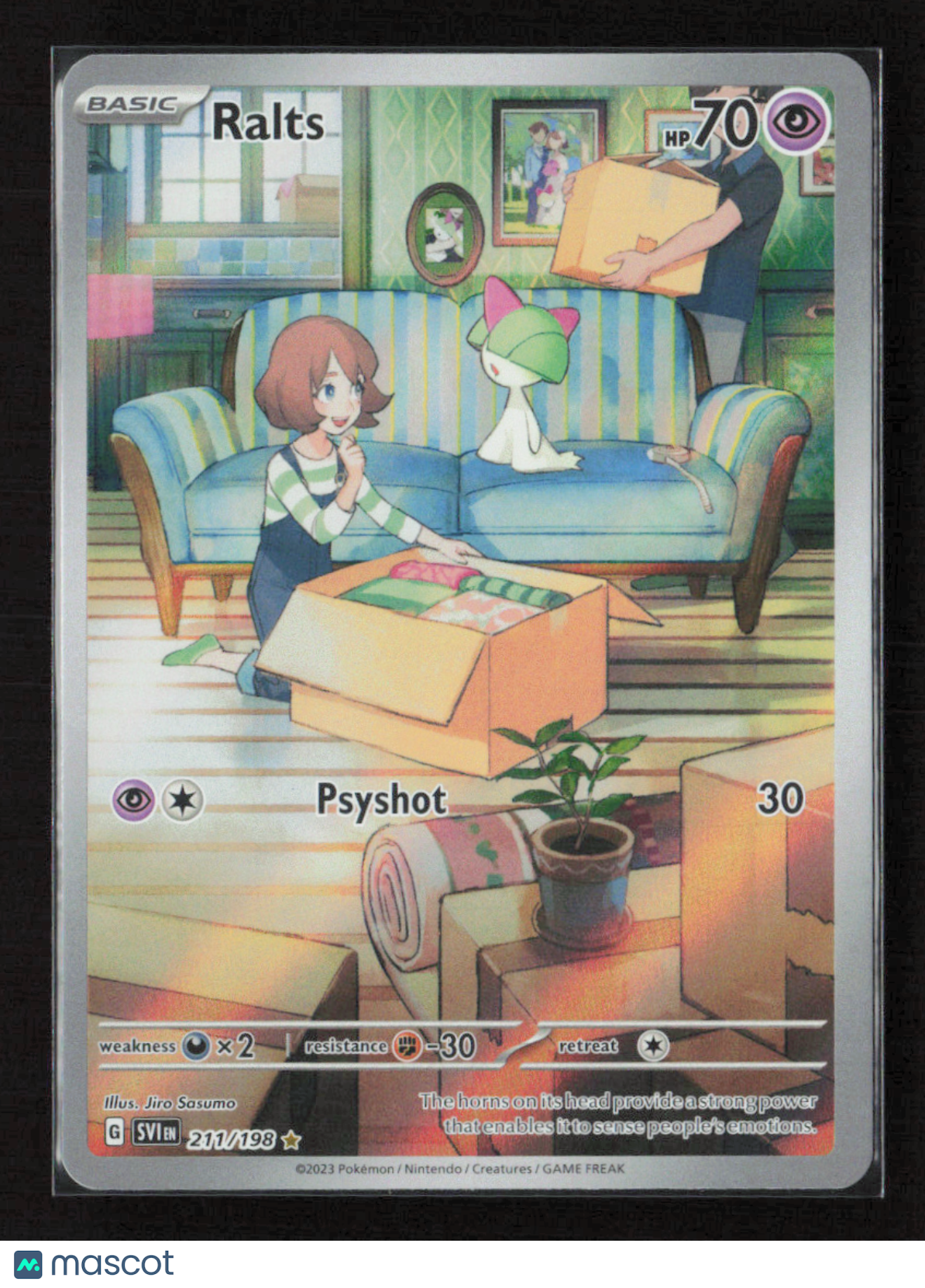 2023 Pokemon Ralts - 211/198 #211/198 Illustration Rare