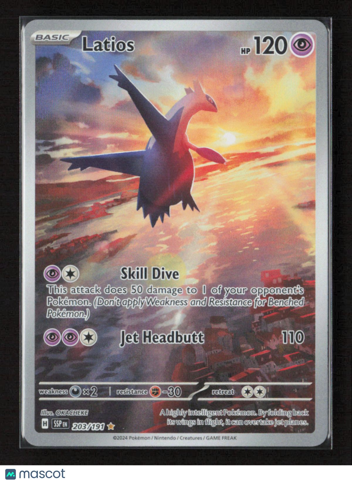 2024 Pokemon Latios - 203/191 #203/191 Illustration Rare