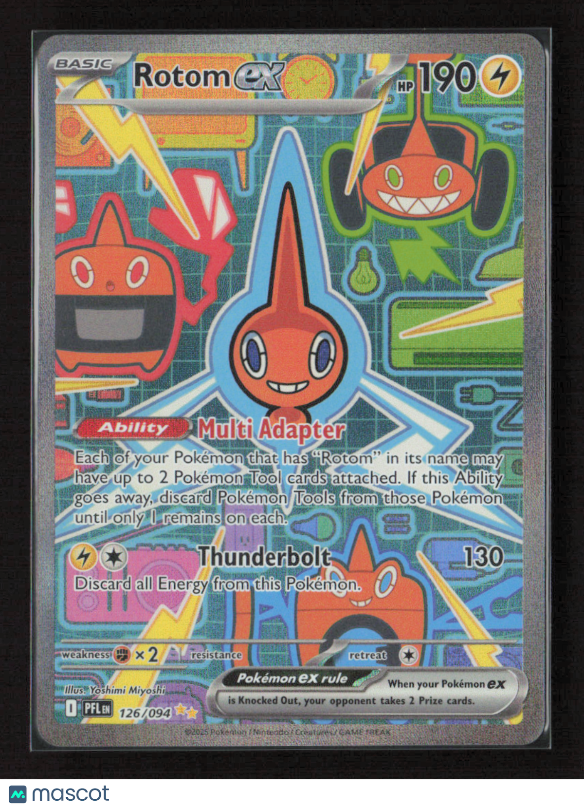2025 Pokemon Rotom ex - 126/094 #126/094 Special Illustration Rare