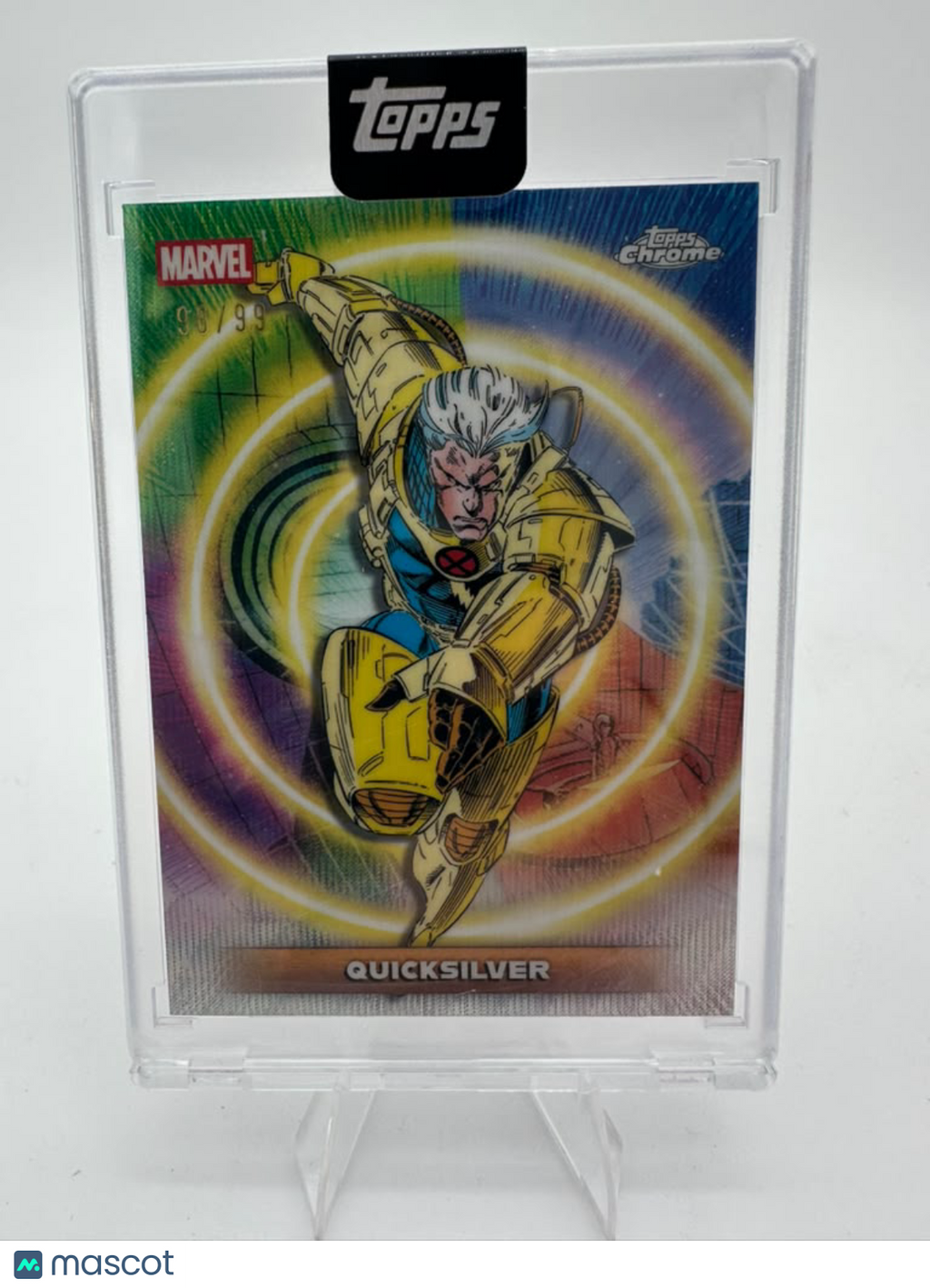 2026 Topps Chrome Marvel Mint Quicksilver #2 98/99