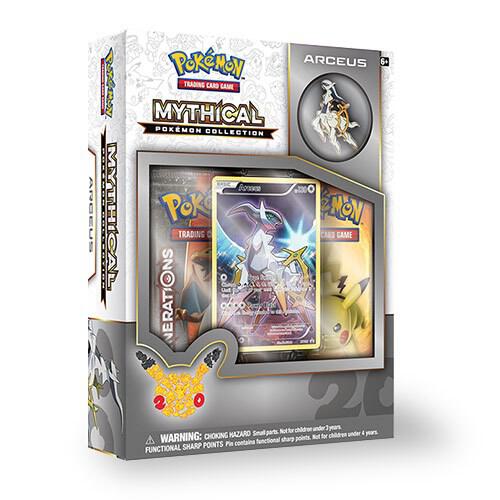 Pokemon TCG: Mythical Pokemon Collection Box