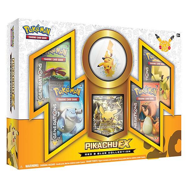 Red & Blue Collection [Pikachu EX] - Generations