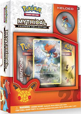 Pokemon TCG: Mythical Pokemon Collection Box