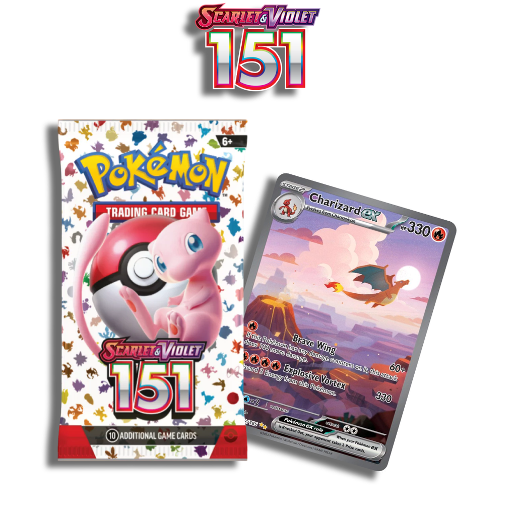 (1) Pokémon TCG: Pokemon 151 Booster Pack (English)