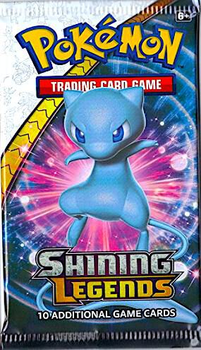 (1) Pokémon TCG: Shining Legends Booster Pack - Shining Legends