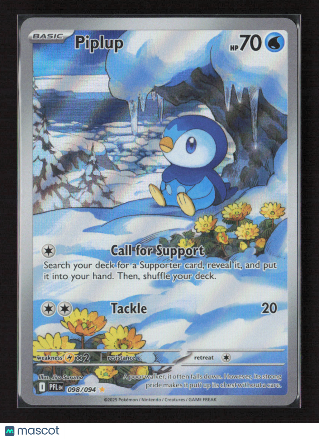 2025 Pokemon Piplup - 098/094 #098/094 Illustration Rare
