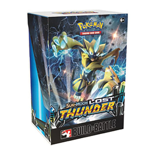 SHIPPED SEALED Pokemon TCG: SM08 Lost Thunder Build & Battle Display Sealed