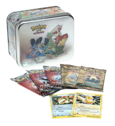 (SEALED VINTAGE) Pokémon TCG 2003 EX Tin *See 2nd Photo for Contents*