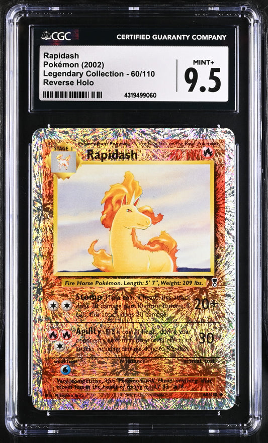 2002 Legendary Collection #60/110 Rapidash CGC 9.5